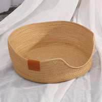 Handgemaakt Comfortabel Bed voor Katten - LuxeSnooze