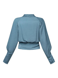 Trendige Damenbluse mit V-Ausschnitt - Elena