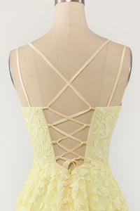 Fashionable Tulle Evening Dress with Appliqués - Victoria