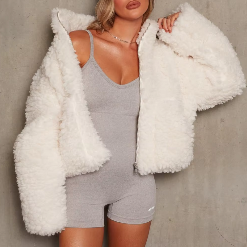 Warme und Weiche Damenjacke - Livia