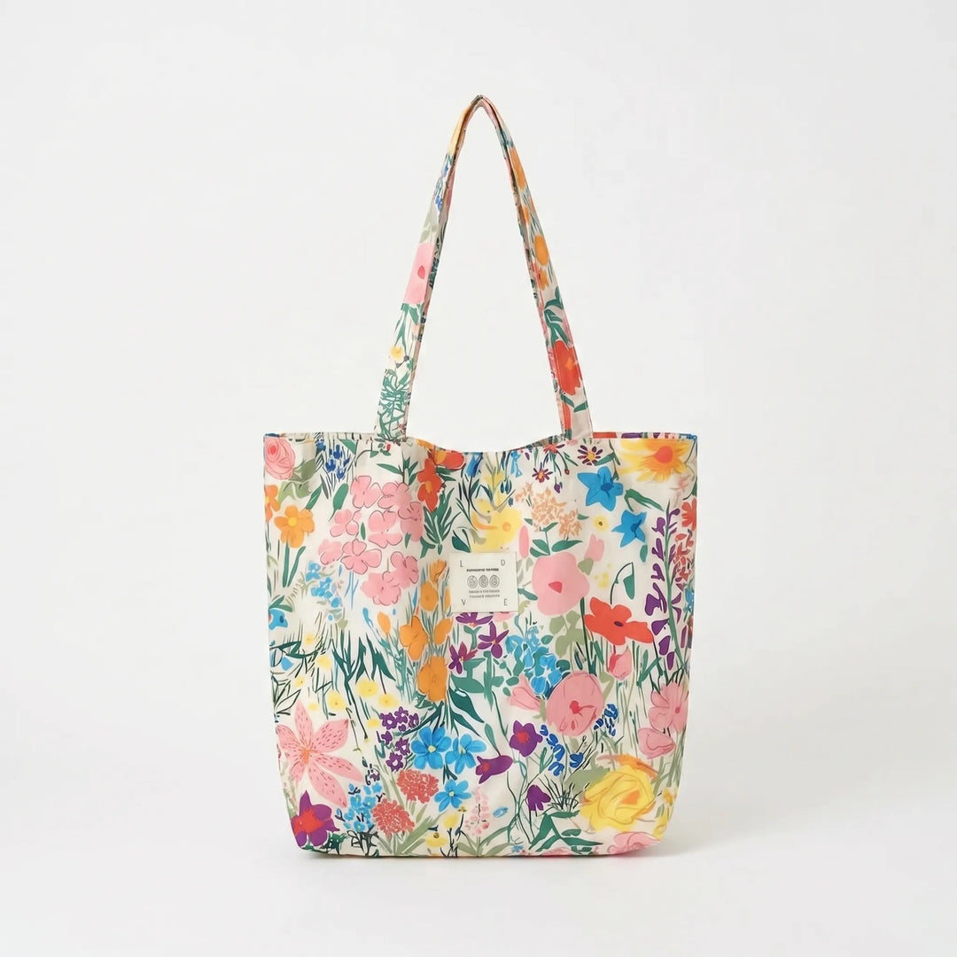 Zachte Schoudertas Met Print - Petalix