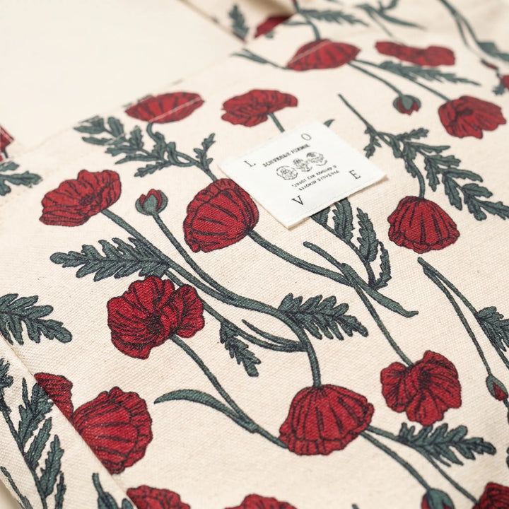 Zachte Schoudertas Met Print - Petalix