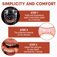Denture Comfort Cushions | Soft Silicone Padding | Non-Slip Fit 4