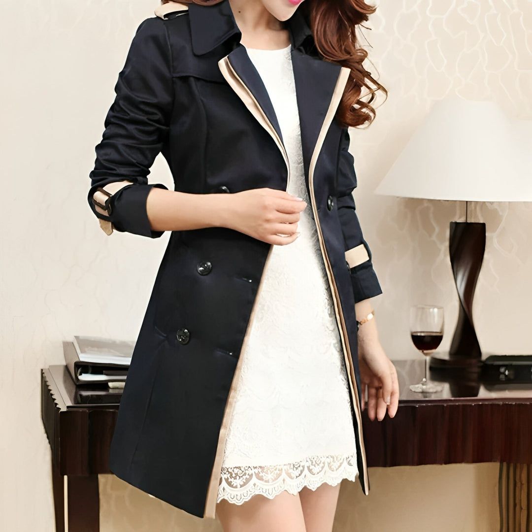 Langer Damen-Trenchcoat - Sophie