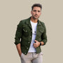 Herren-Denimjacke mit Slim-Fit-Passform – Milan