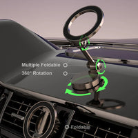 360° Opvouwbare Magnetische Telefoonhouder voor de Auto - Sterk & Verstelbaar