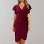 Leichtes Sommerkleid mit kurzen Ärmeln - Sofia