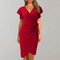 Leichtes Sommerkleid mit kurzen Ärmeln - Sofia