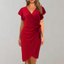 Leichtes Sommerkleid mit kurzen Ärmeln - Sofia