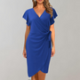 Leichtes Sommerkleid mit kurzen Ärmeln - Sofia