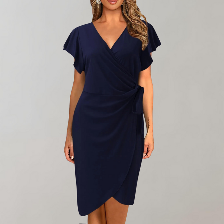 Leichtes Sommerkleid mit kurzen Ärmeln - Sofia