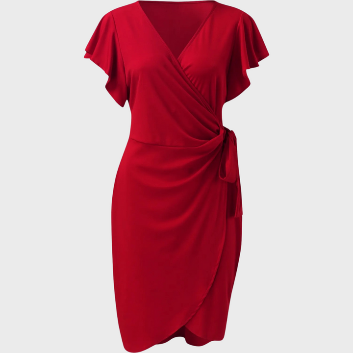 Leichtes Sommerkleid mit kurzen Ärmeln - Sofia