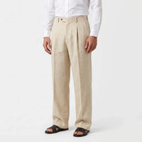 Zomerse Broek Met Wijde Pijpen -  Daniel