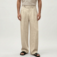 Zomerse Broek Met Wijde Pijpen -  Daniel