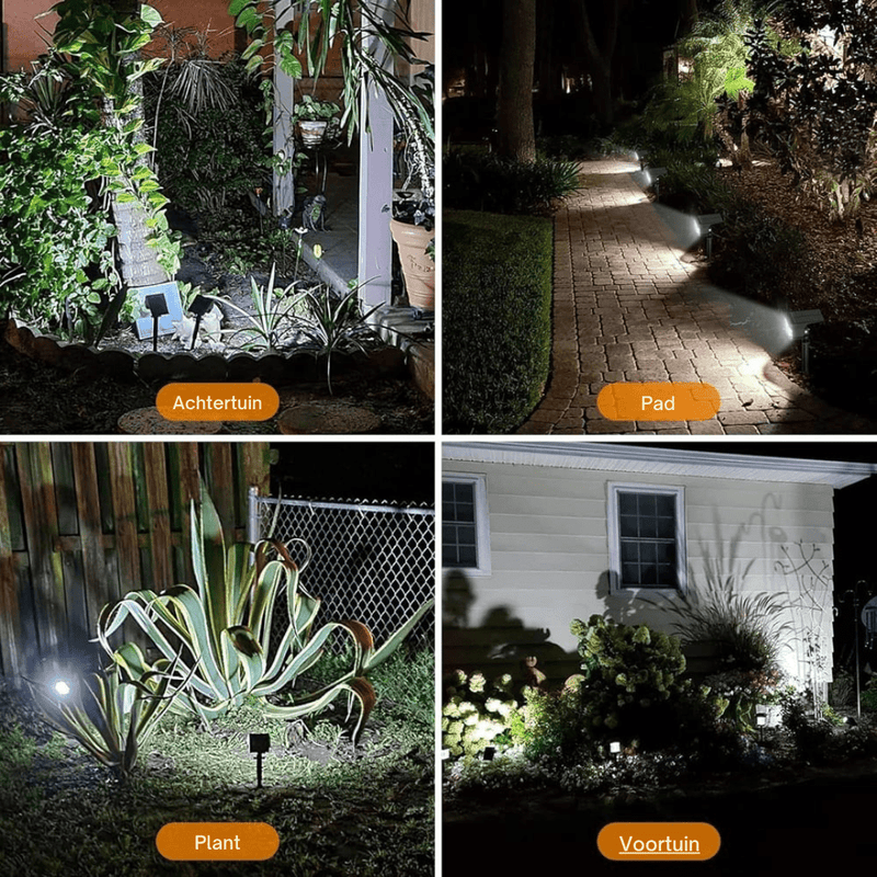 Stylish Waterproof Solar Garden Light 13