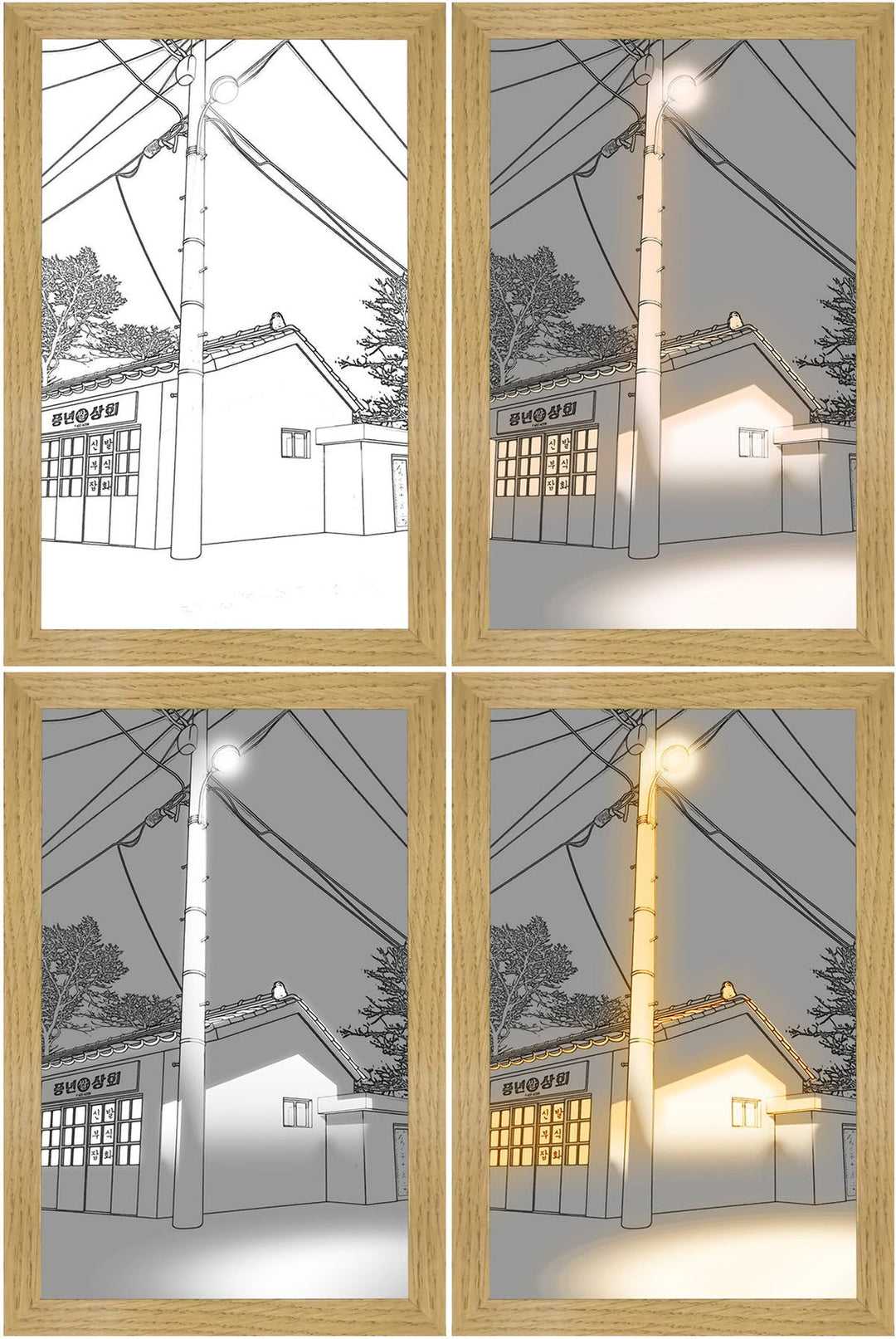 LED Verlichtingsschilderij – Luminza