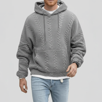 Zopfmuster-Pullover Mit Kapuze - Carlos