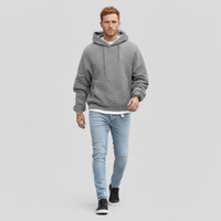 Zopfmuster-Pullover Mit Kapuze - Carlos