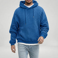 Zopfmuster-Pullover Mit Kapuze - Carlos