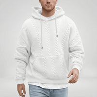Zopfmuster-Pullover Mit Kapuze - Carlos