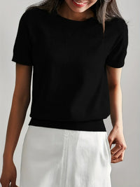 Damen Pullover mit kurzen Ärmeln – Mila