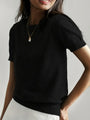 Damen Pullover mit kurzen Ärmeln – Mila