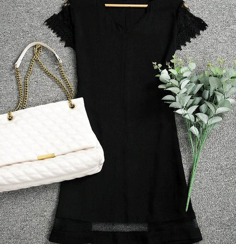 La Mira Kleid | Das elegante, schwarze Must-have Kleid!