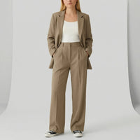 Zweiteiliger Taillierter Hosenanzug - Sonja