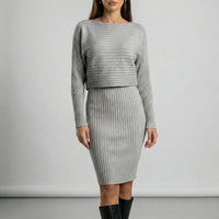 Zweiteiliges Strick-Set - Juna