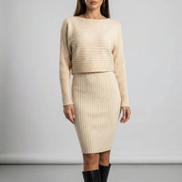 Zweiteiliges Strick-Set - Juna
