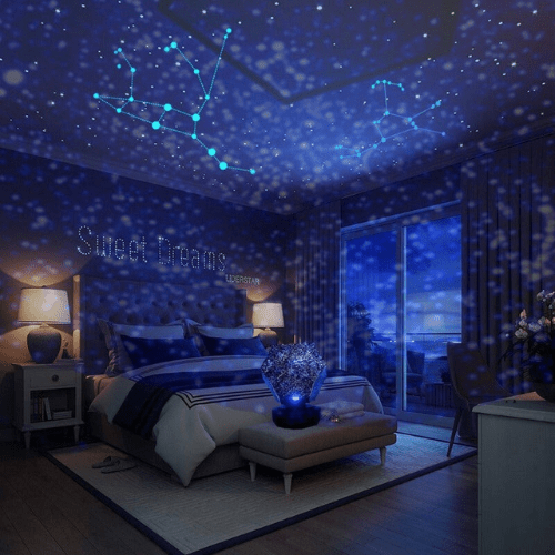 Sternenhimmel-Projektorlampe mit magischer Lichtshow - Lunexa