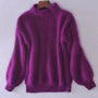 Lässiger Angora-Strickpullover für Damen - Livia