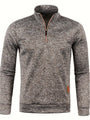 Herren Pullover mit Halbreißverschluss für Herbst & Winter – Matteo