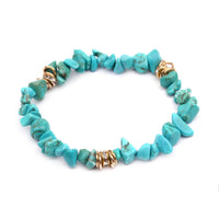 Stijlvol Natuursteen Kristallen Kralen Armband - Celine