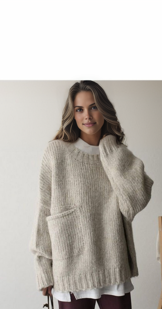Oversized Strickpullover - AutumnComfort
