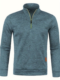 Heren Pullover met Halsrits voor Herfst & Winter – Matteo