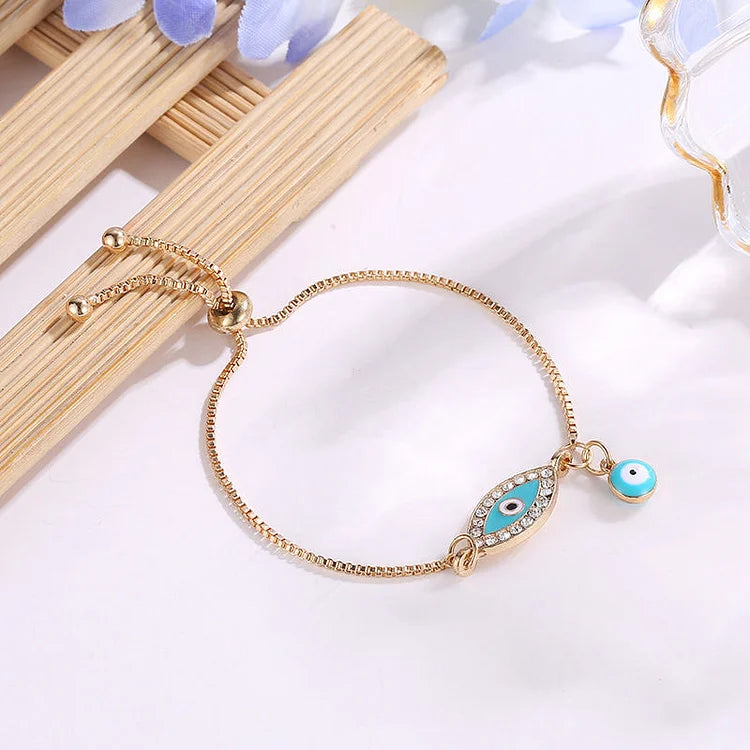 Böser Blick Armband im Ethno-Stil - Selene