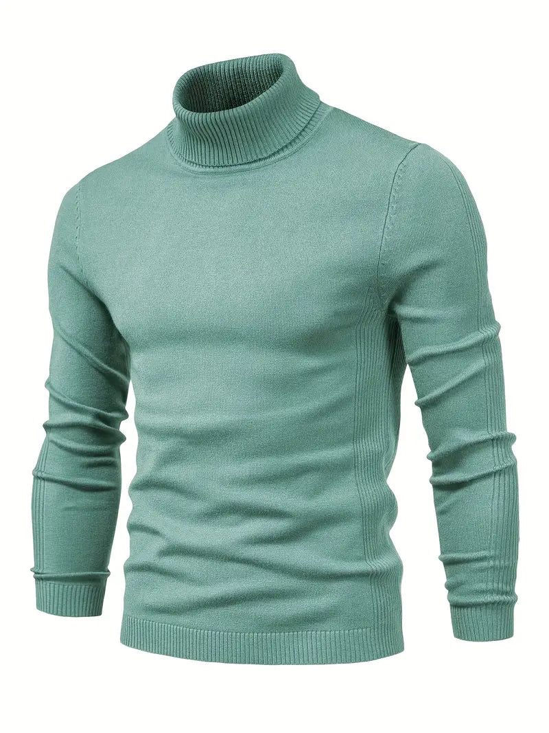 Trendiger Herrenrollkragenpullover - Lars