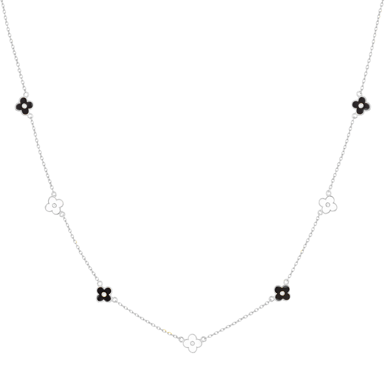 Delicate Bloemen Halsketting - Lilliane