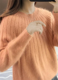 Weicher Kaschmir gestrickter Pullover - Sofie