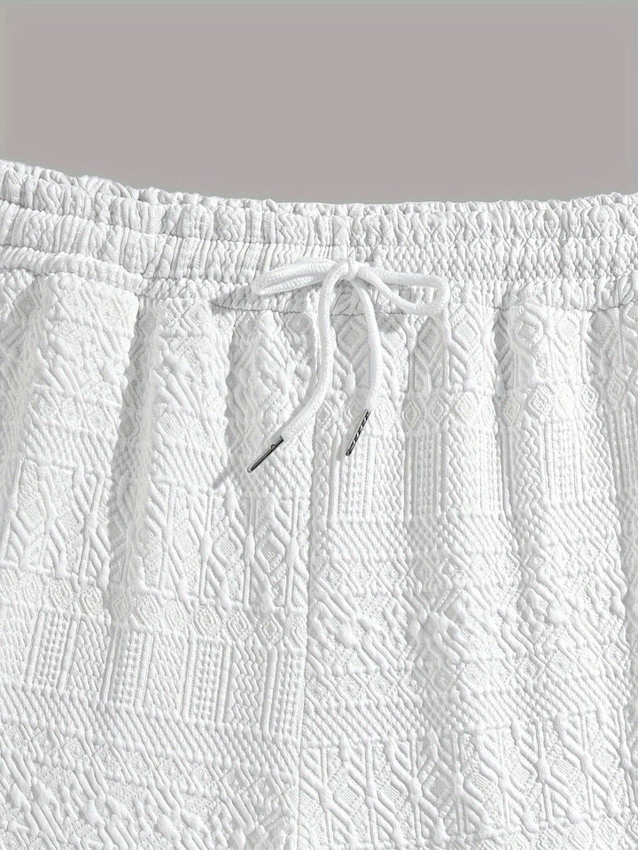 Summer Shorts Men Basic Look with Drawstring Pocket Comfort - Finn