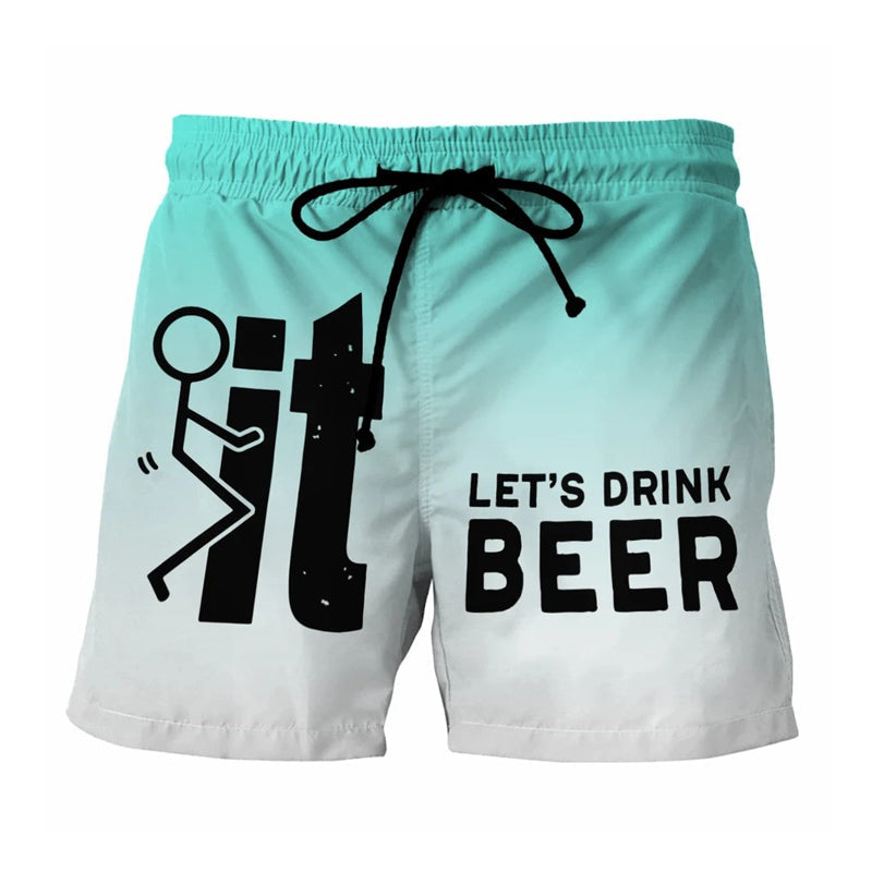 Hawaii Heren Zwembroek met Elastische Taille – Fabio