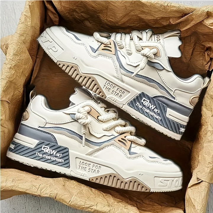 Chunky Herren Streetwear Sneaker mit Profilsohle & Komfortpolsterung – Kairo