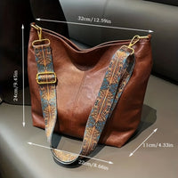 Wasserdichte Damen-Ledertasche - Mia