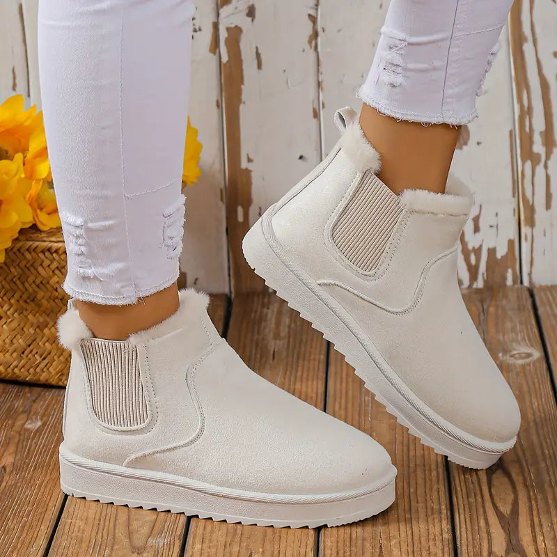 Bequeme thermische Slip-on Snowboots - Sofia