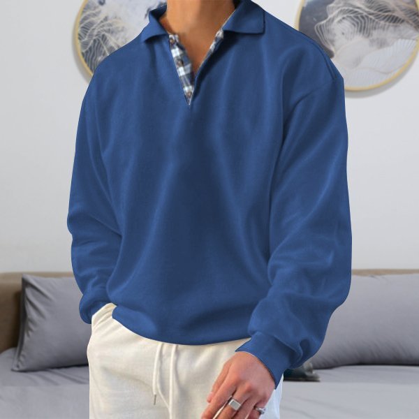 Legerer Herren-Polosweater - Oliver