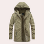 Gefütterte Herren-Winterjacke mit warmer Kapuze - Logan