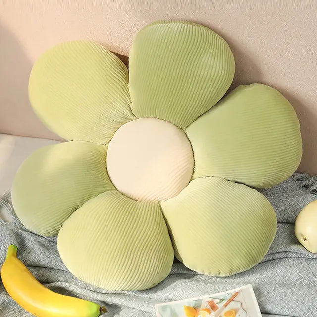 Stijlvol en Comfortabel Bloemvormig Zitkussen - Floral Bliss