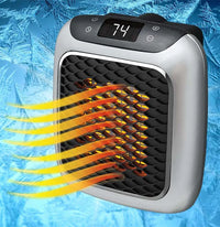 Portable energy-efficient heater with fast heating - Hulvio 