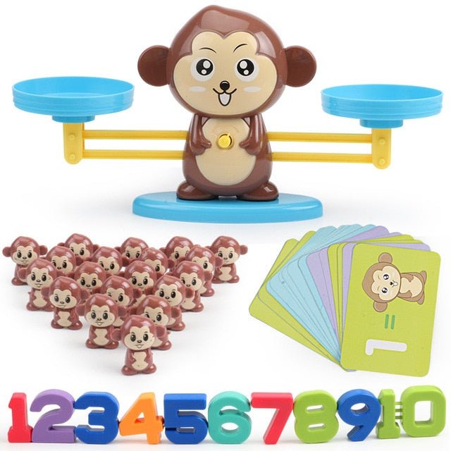 Speelse Rekenvaardigheid met de Aap Weegschaal - MonkeyMath